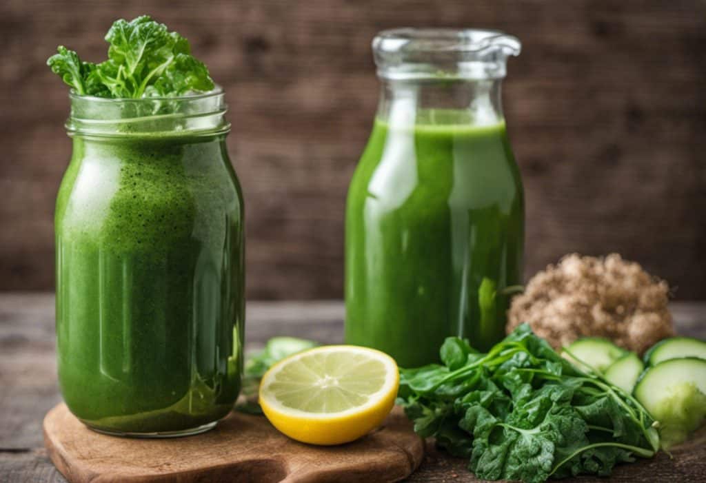Green juice detox recipe