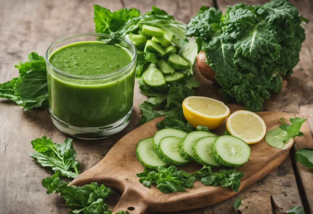 Green veg juice recipe